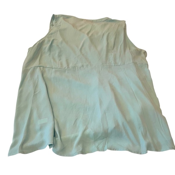 Torrid - Peplum Georgette Button-Front Tie-Front Blouse-Size 5X NWT - Picture 10 of 12